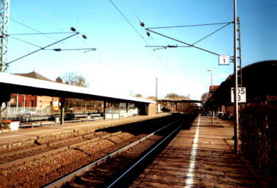 Der Bahnhof in Achim